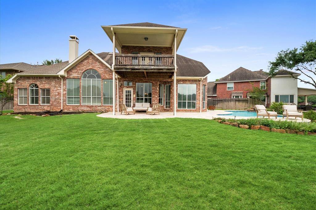 The yard is massive! Definitely room for play equipment!