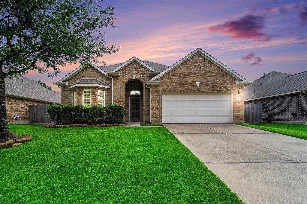 Beautiful twilight view of this home.