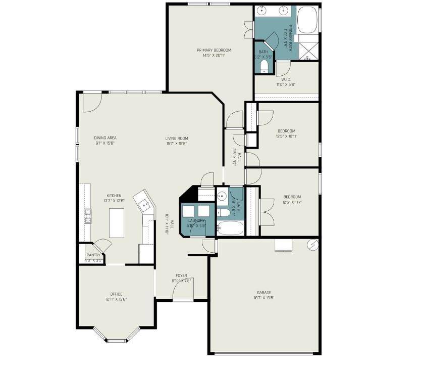 Floorplan view of this remarkable home!
