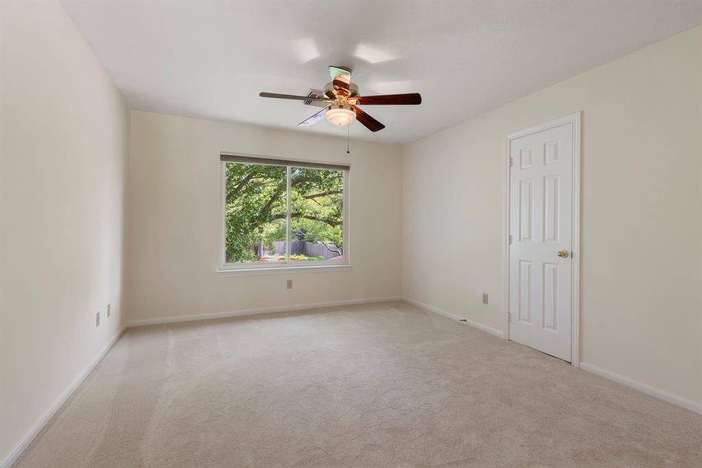 Versatile, light filled game room/secondary living area has additional storage and another amazing view overlooking the gorgeous back yard.