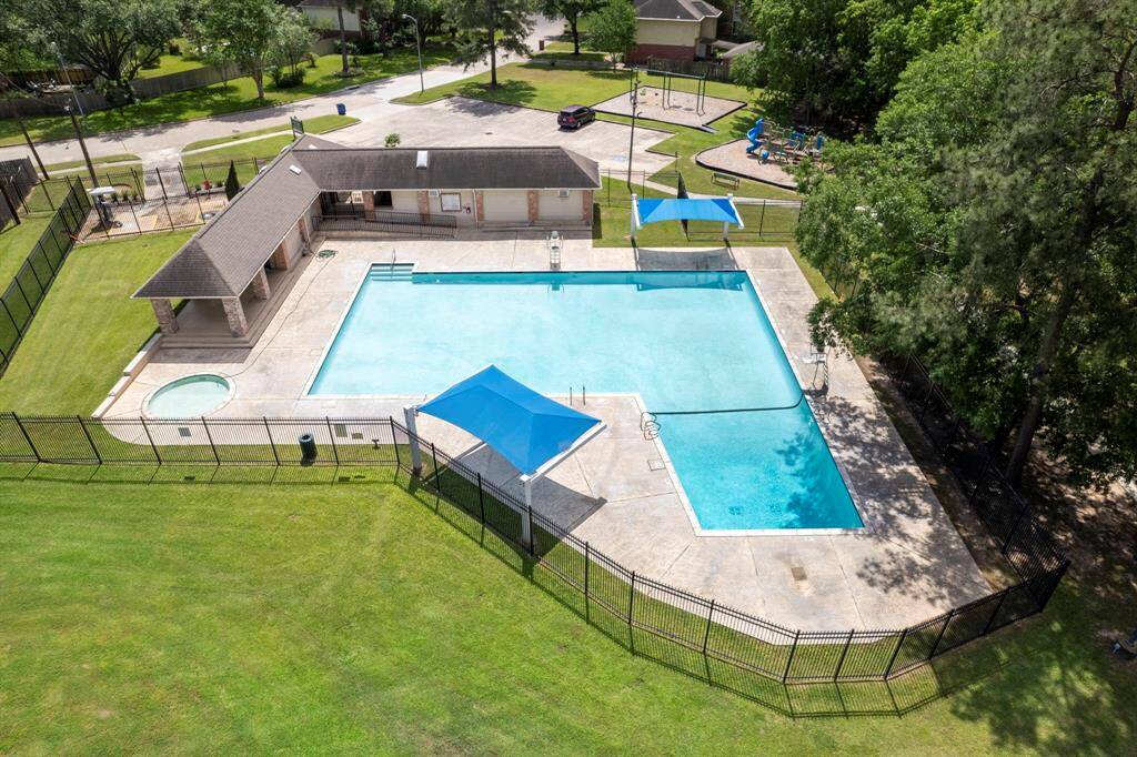 Relax and unwind in the local neighborhood pool on those plentiful warm days.