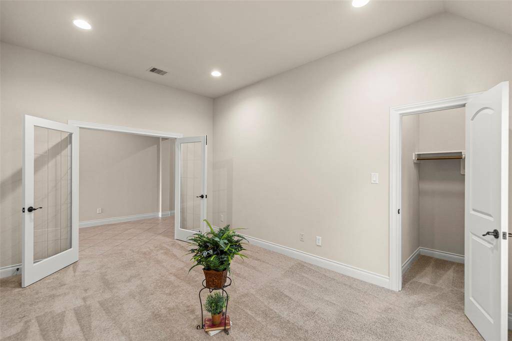 French Doors Open to this Beautiful Space