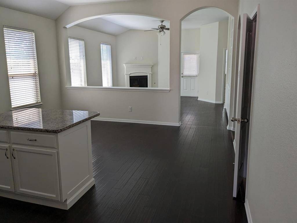 Reversed view towards Dining area and Living room