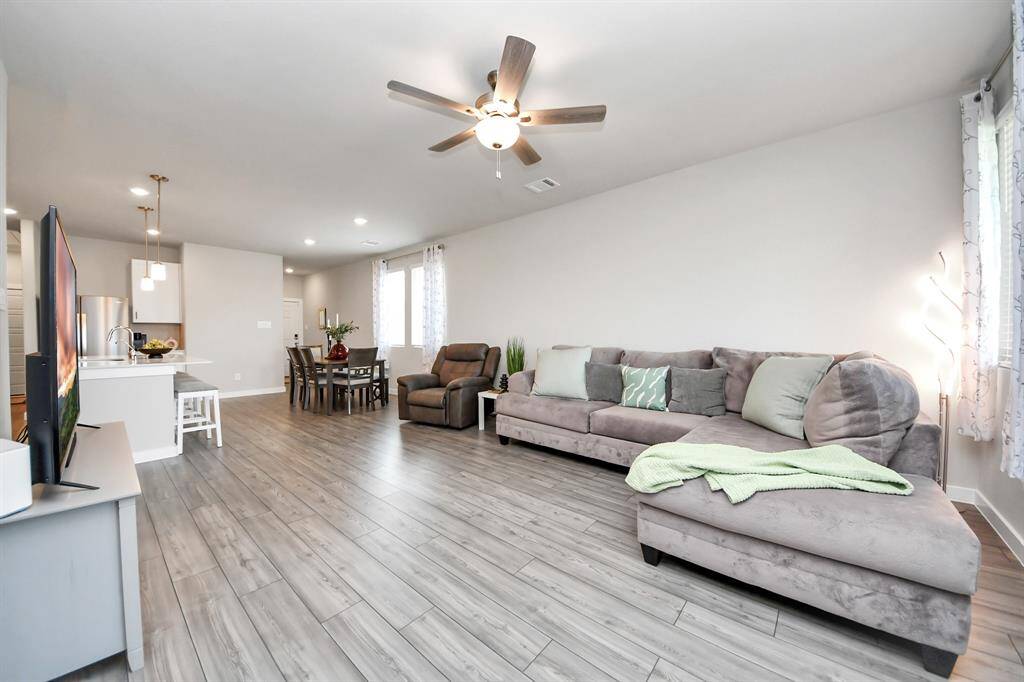 Open living room