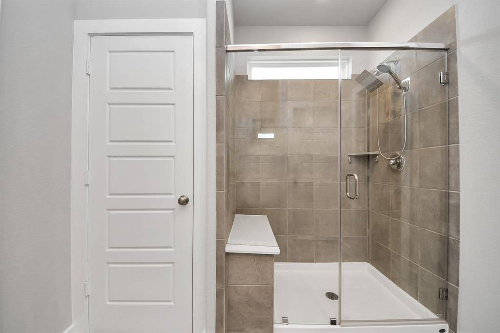 Primary bath with shower