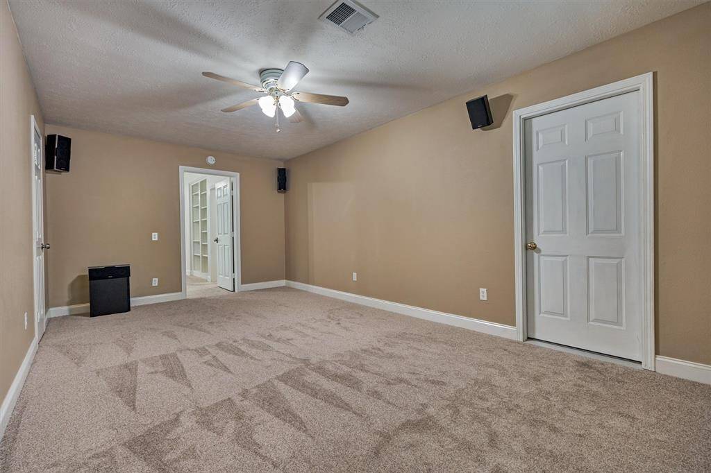 One of three HUGE secondary bedrooms upstairs! Not pictured: the walk-in closet!