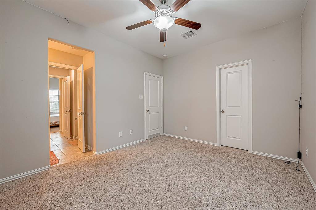Third Bedroom upstairs with walk-in closet
