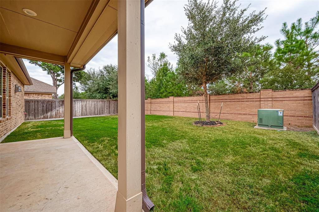 Covered Patio in the backyard