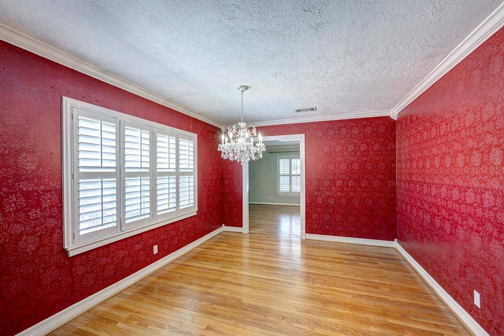 The formal dining room.