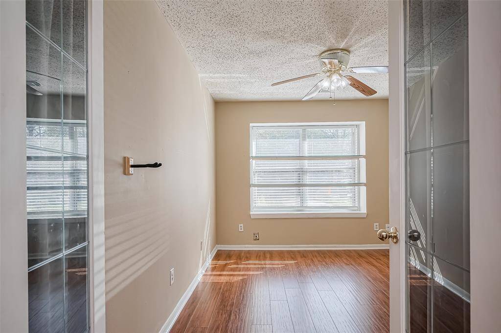 Home Office with French doors