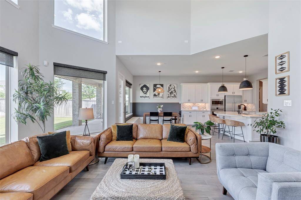 Open plan living!