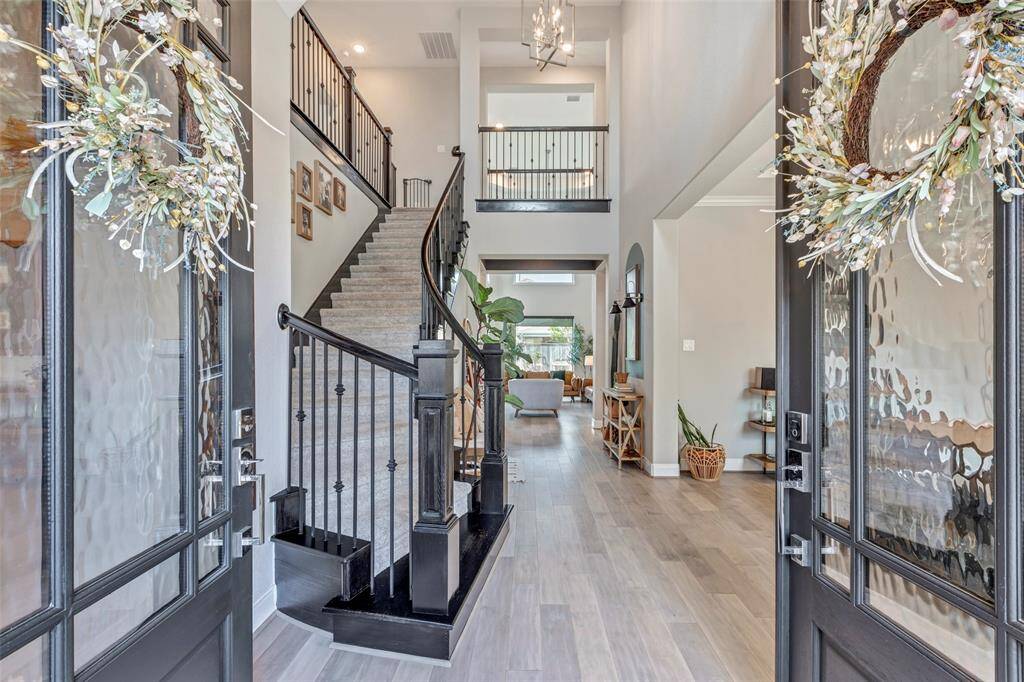Grand entry foyer welcomes you inside