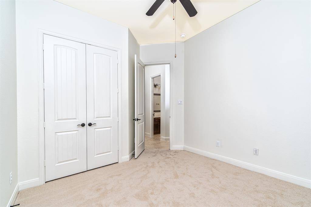 Fourth Bedroom with a closet.