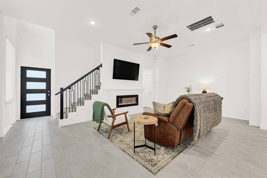 Entry way and Family Room