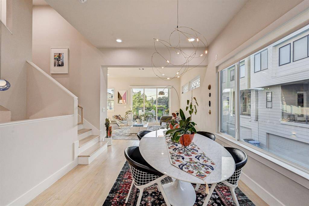 Welcomed by the warm, open and lit space