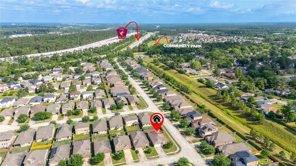 Aerial 1 - Hardy Tollway & Community Park