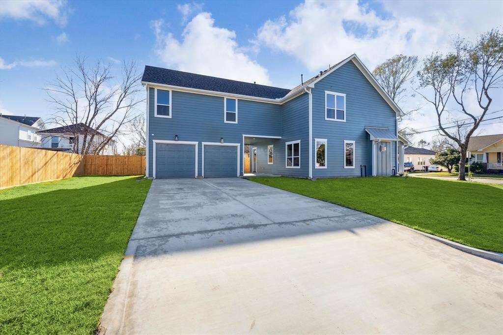 Huge yard space ready for your custom layout.  A pool can fit!