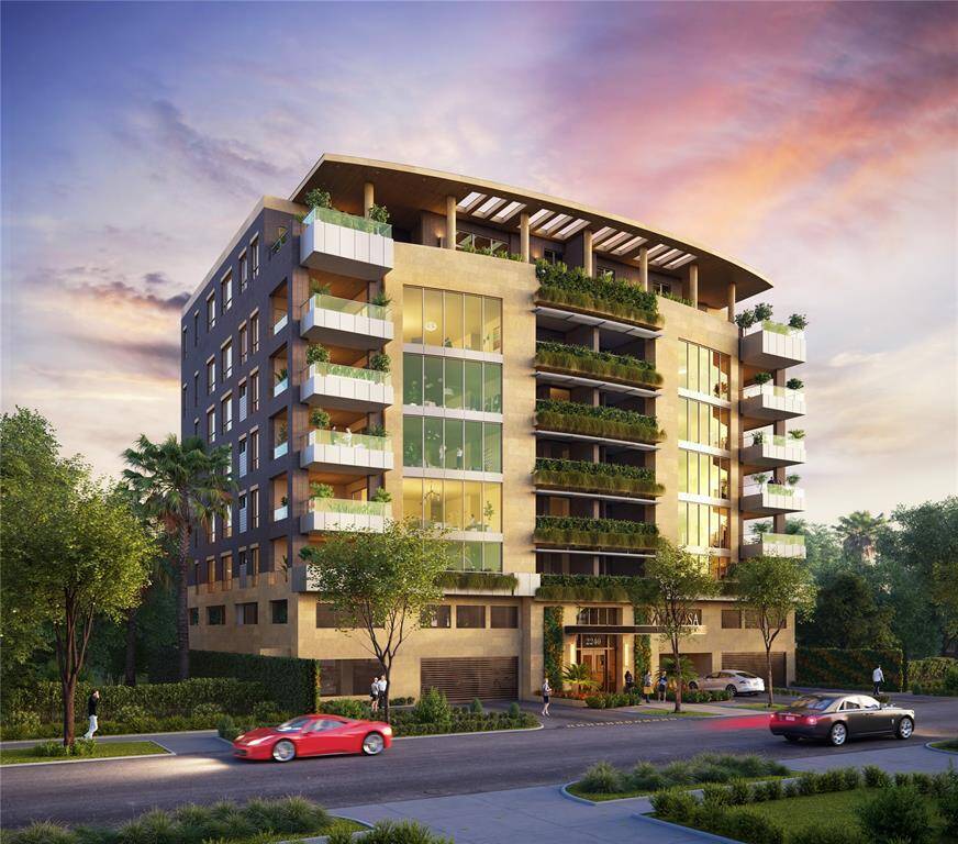 Mimosa Terrace is an exquisite mid-rise in the prestigious River Oaks neighborhood, featuring 16 exclusive residences with vertical gardens. Residents have access to a state-of-the-art fitness center and the attentive services of a concierge. Each residence showcases top-of-the-line German appliances from Gaggenau, Italian cabinetry by Boffi, and luxurious finishes. Additionally, every unit is thoughtfully designed with a dedicated study, expansive outdoor living space, and breathtaking views.