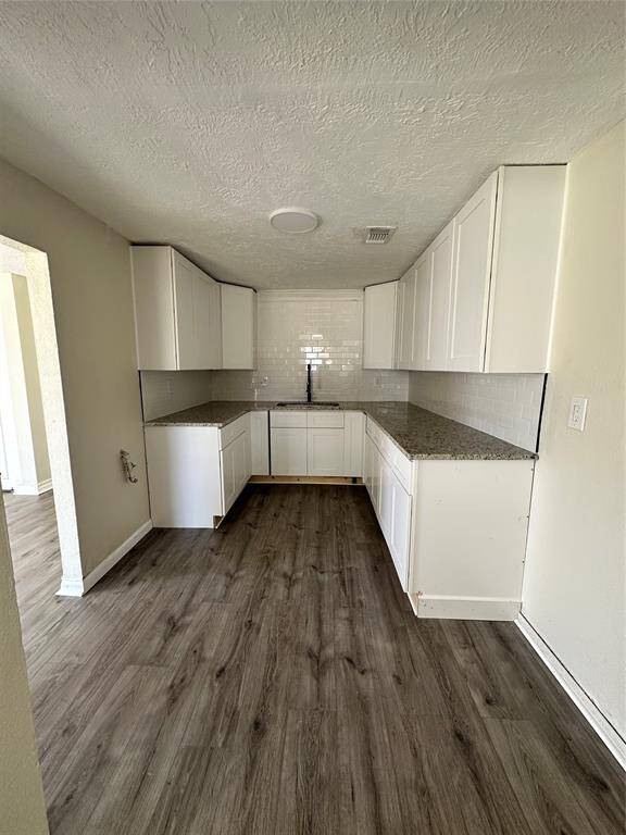 Modern kitchen with sleek upgrades.