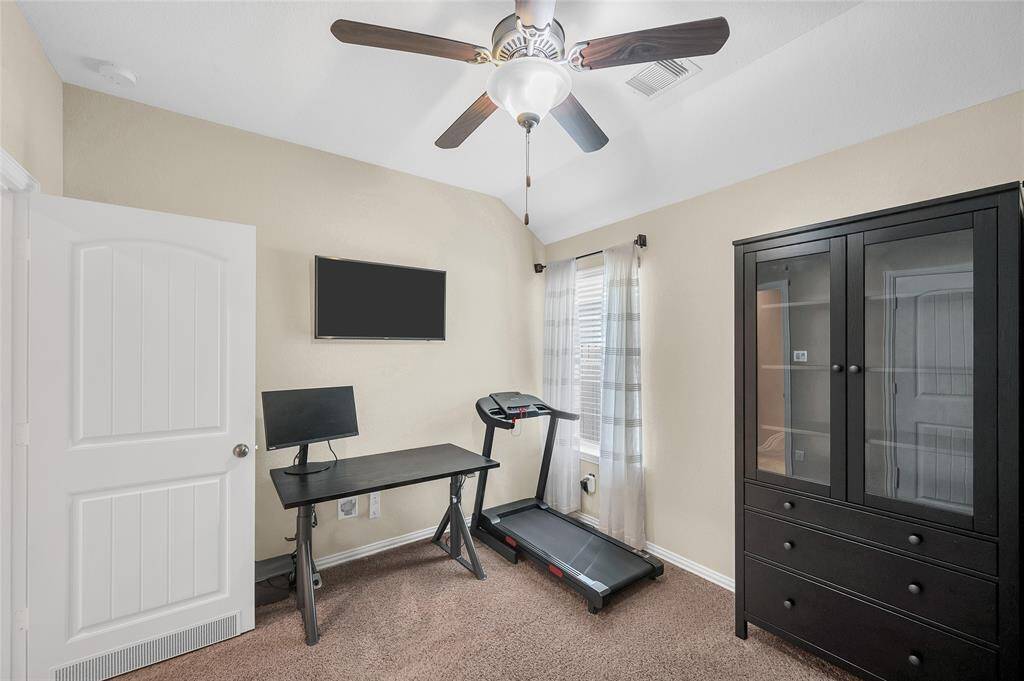 Another view of the 2nd downstairs bedroom.