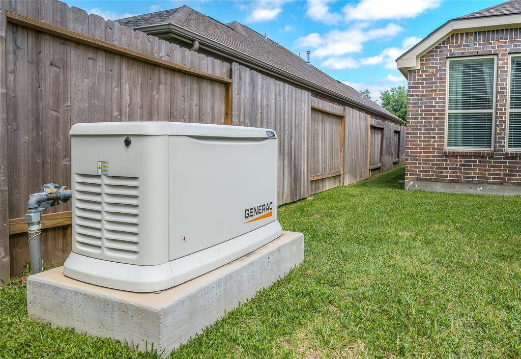 Whole house Generac generator just installed December 2023.