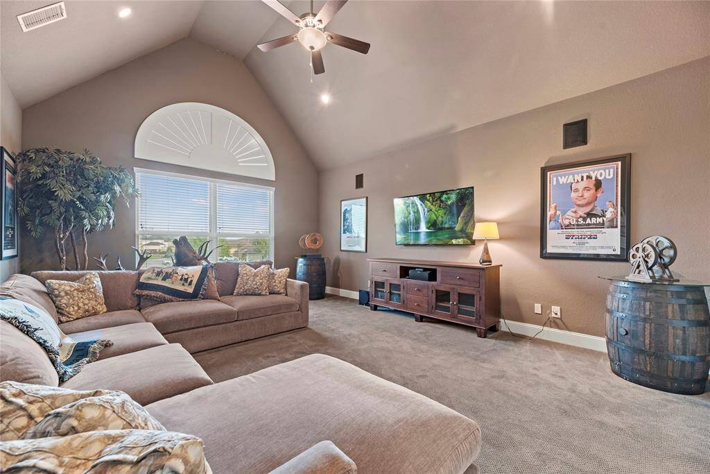 The game room is the ultimate playground for endless fun! The kiddos will love this space and claim it as their own or create the perfect “man cave.”