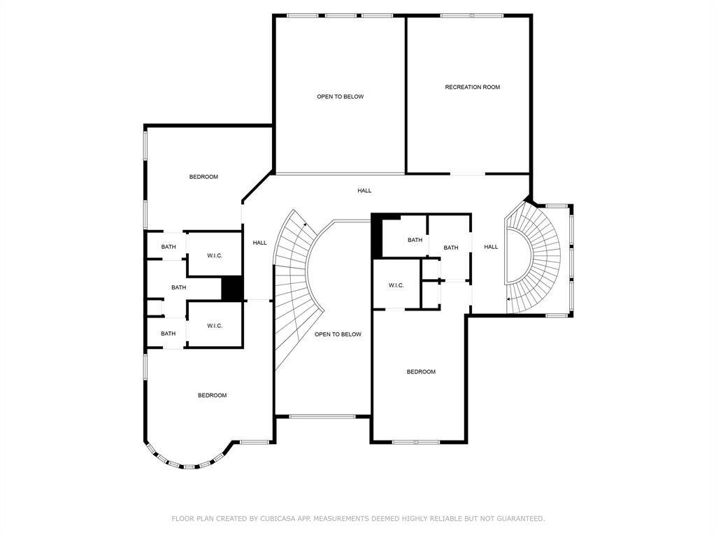 Your second floor plan.