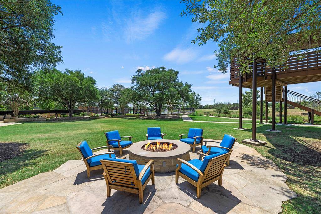 Enjoy sitting fireside enjoying events the Cane Island Community features throughout the year. Residents enjoy access to the treehouse and ambassador Suite. Enjoy beautiful water views, sunsets, and free wifi.