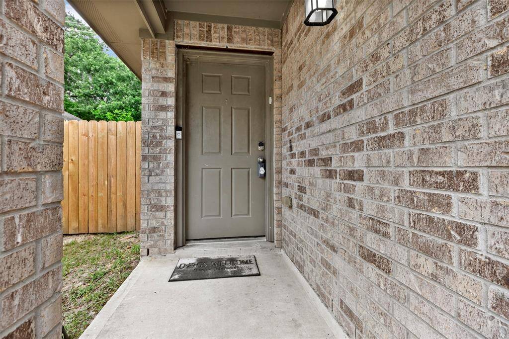This welcoming entry sets the stage for the comfort and style that define this home.