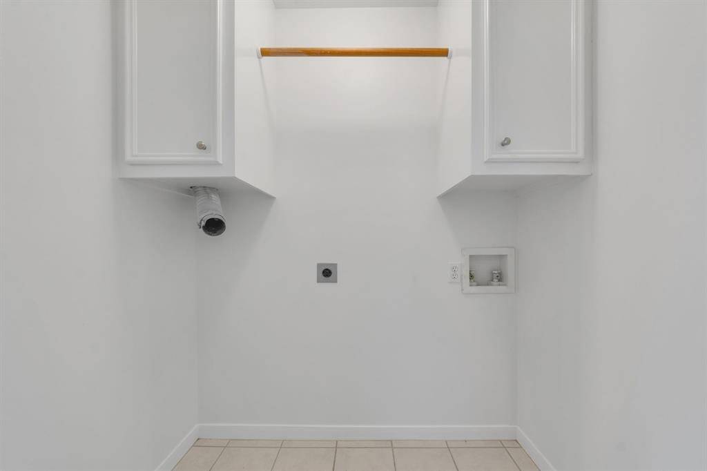 Laundry room is downstairs!