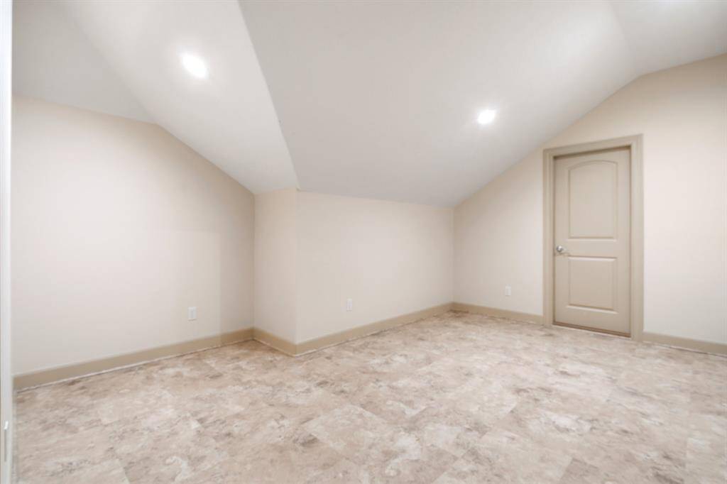 Extra room upstairs can be a workout room, another study or just heated and cooled storage.
