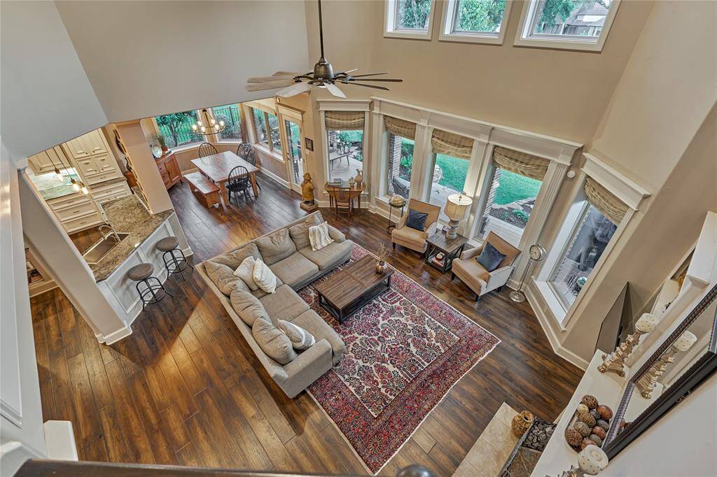 View from the second floor