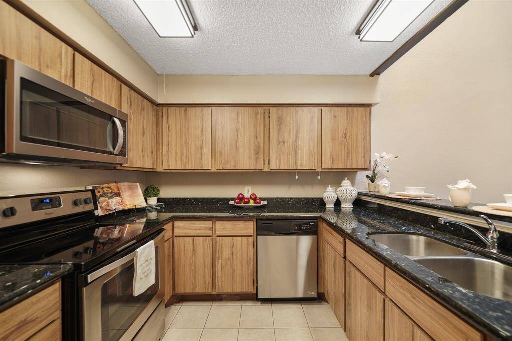 Included is plenty of counter, cabinet and drawer storage.