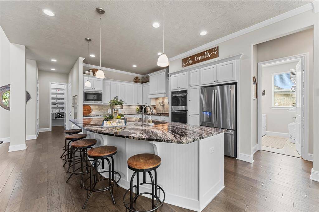 The space is bright, open, and perfect for entertaining.