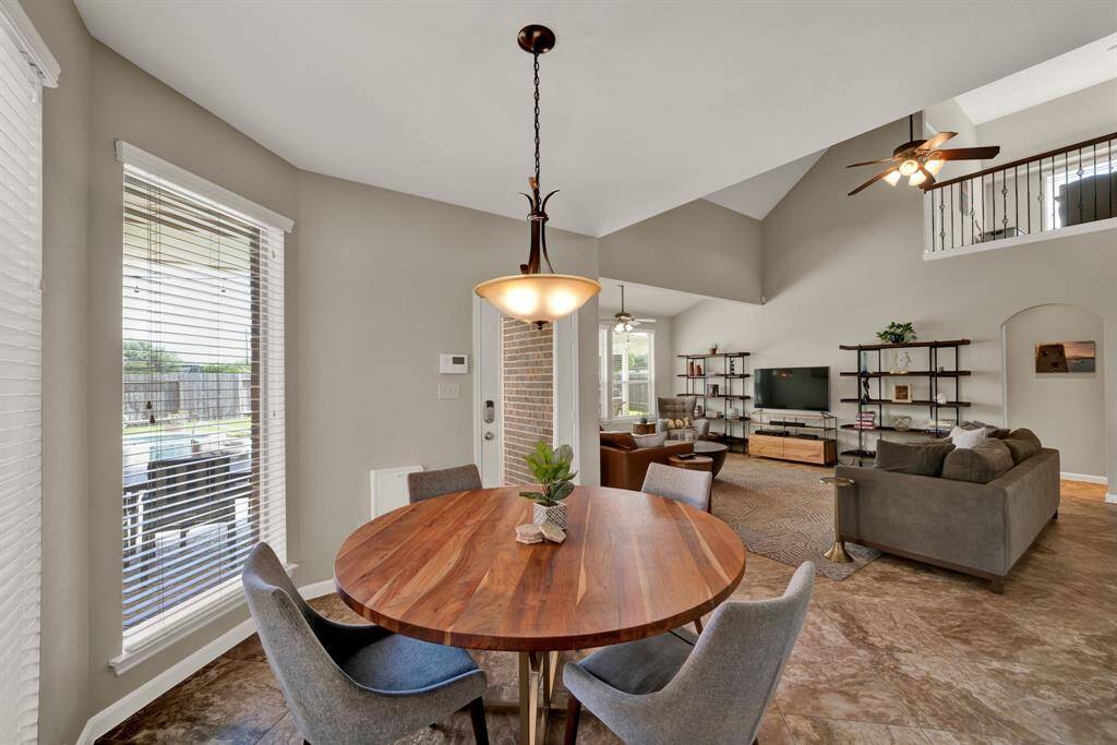 Breakfast area also has an amazing view and opens right up to the living room!