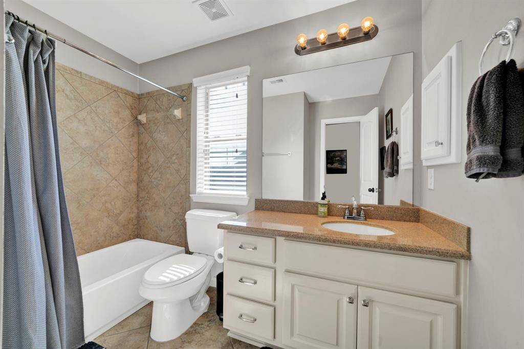 Bedroom 2 and 3 shared bath
