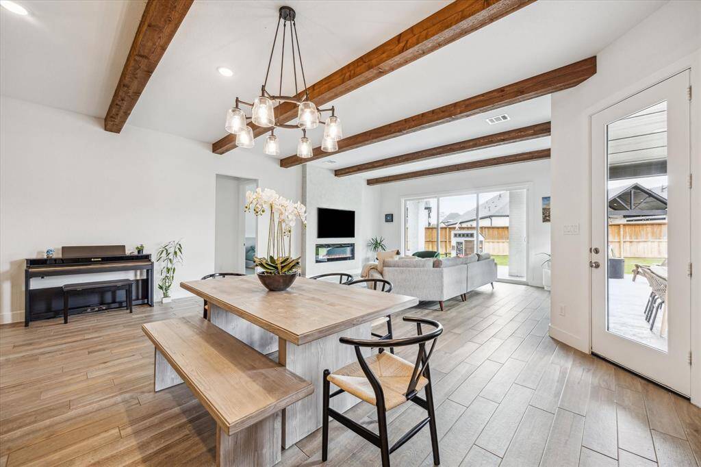 open floor plan