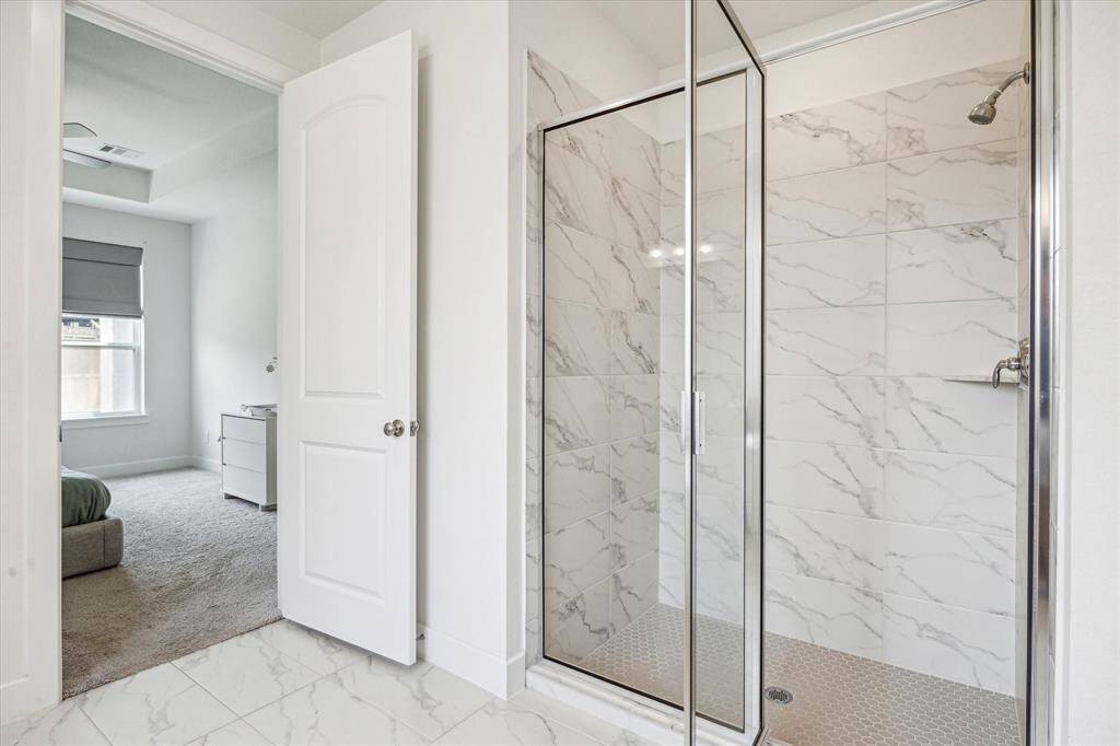 custom built in cabinets in primary closet