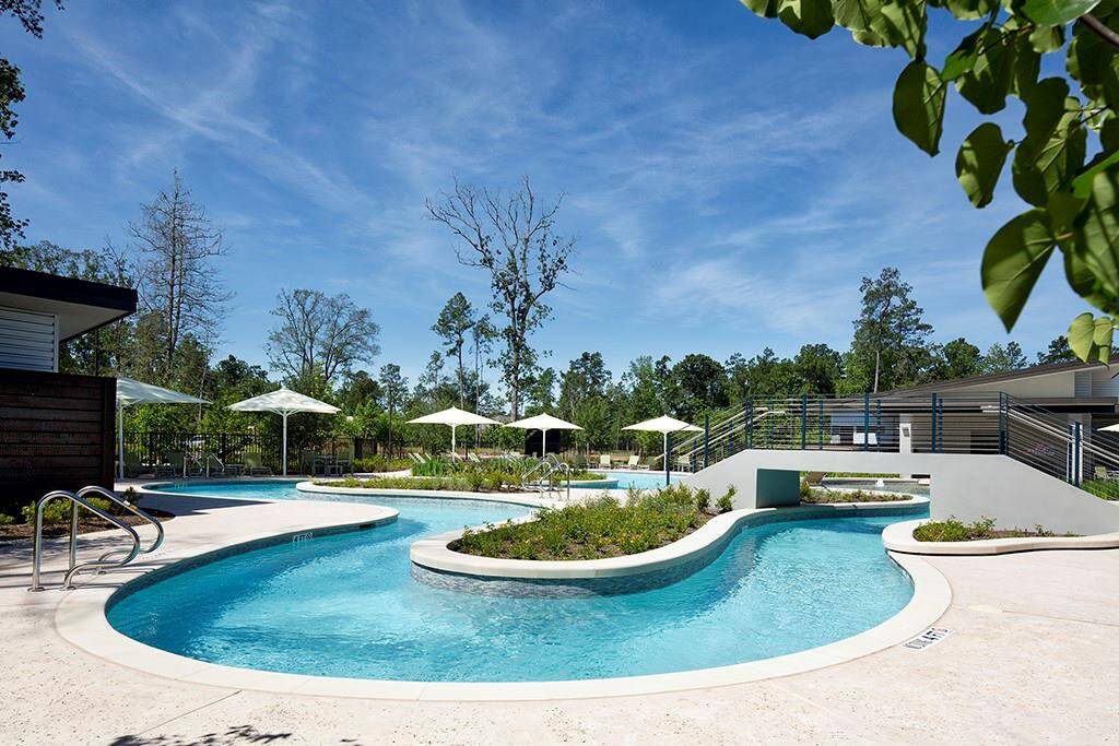 lazy pool at one of 2 resort style pools