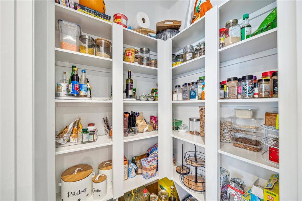 large walk in pantry