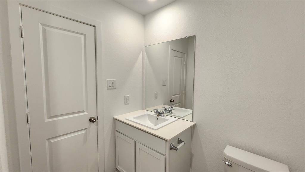 Hallway bathroom