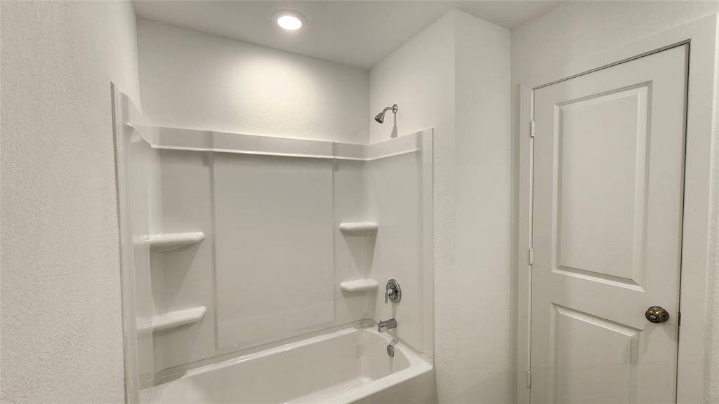 Hallway bathroom