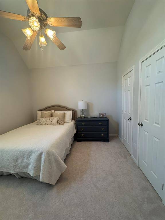 Secondary bedroom with ample closet space