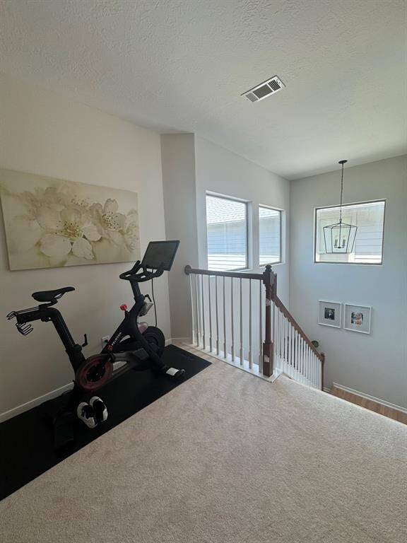 Second floor landing with view of stairway