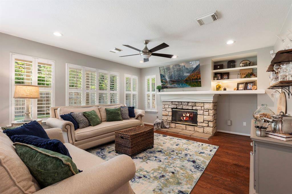 Family room great for gathering.
