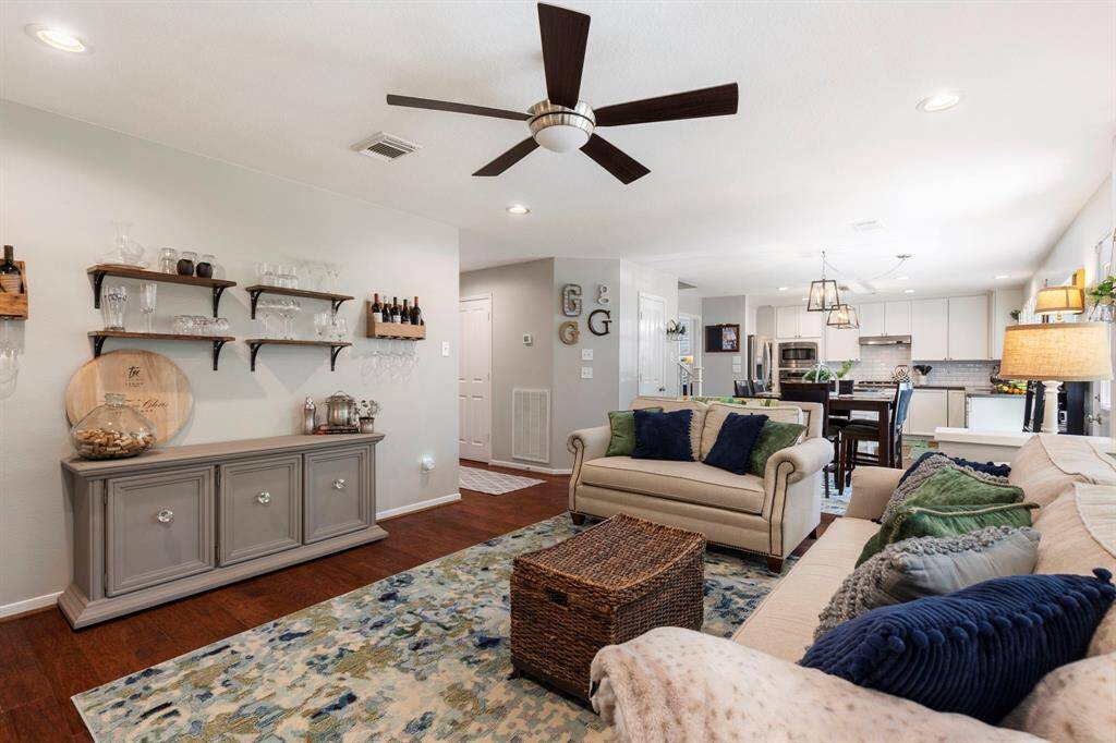 Another view of the family room.