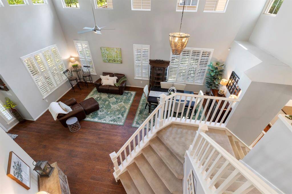 Check out this lovely view from upstairs.