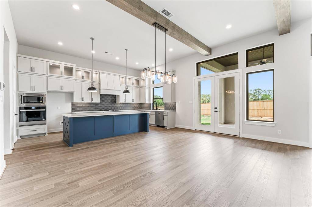 The Dining Area is Open to Both the Kitchen and the Family Room