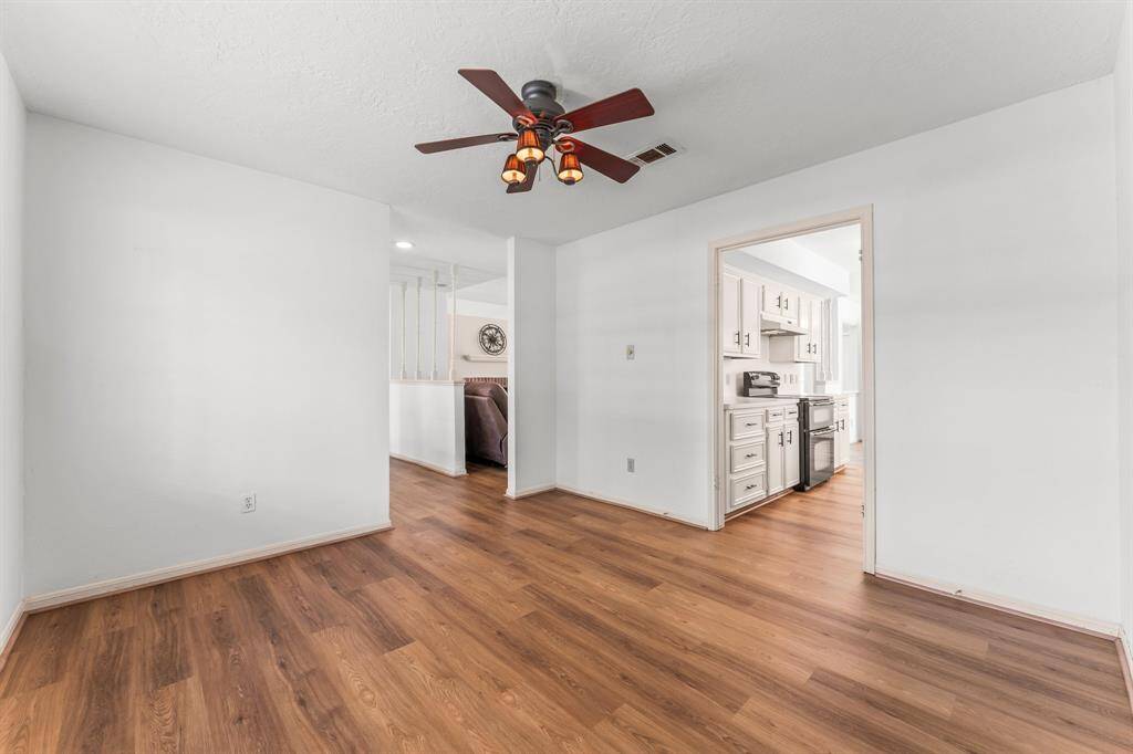 Front room can be used as a dining room, office, or whatever you need!