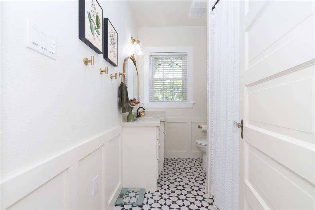 Unique bathroom!